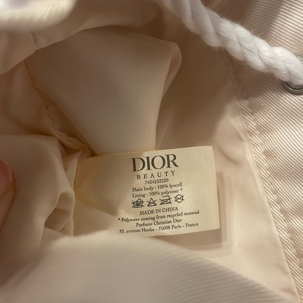 Dior drawstring pouch - Picture 4 of 6